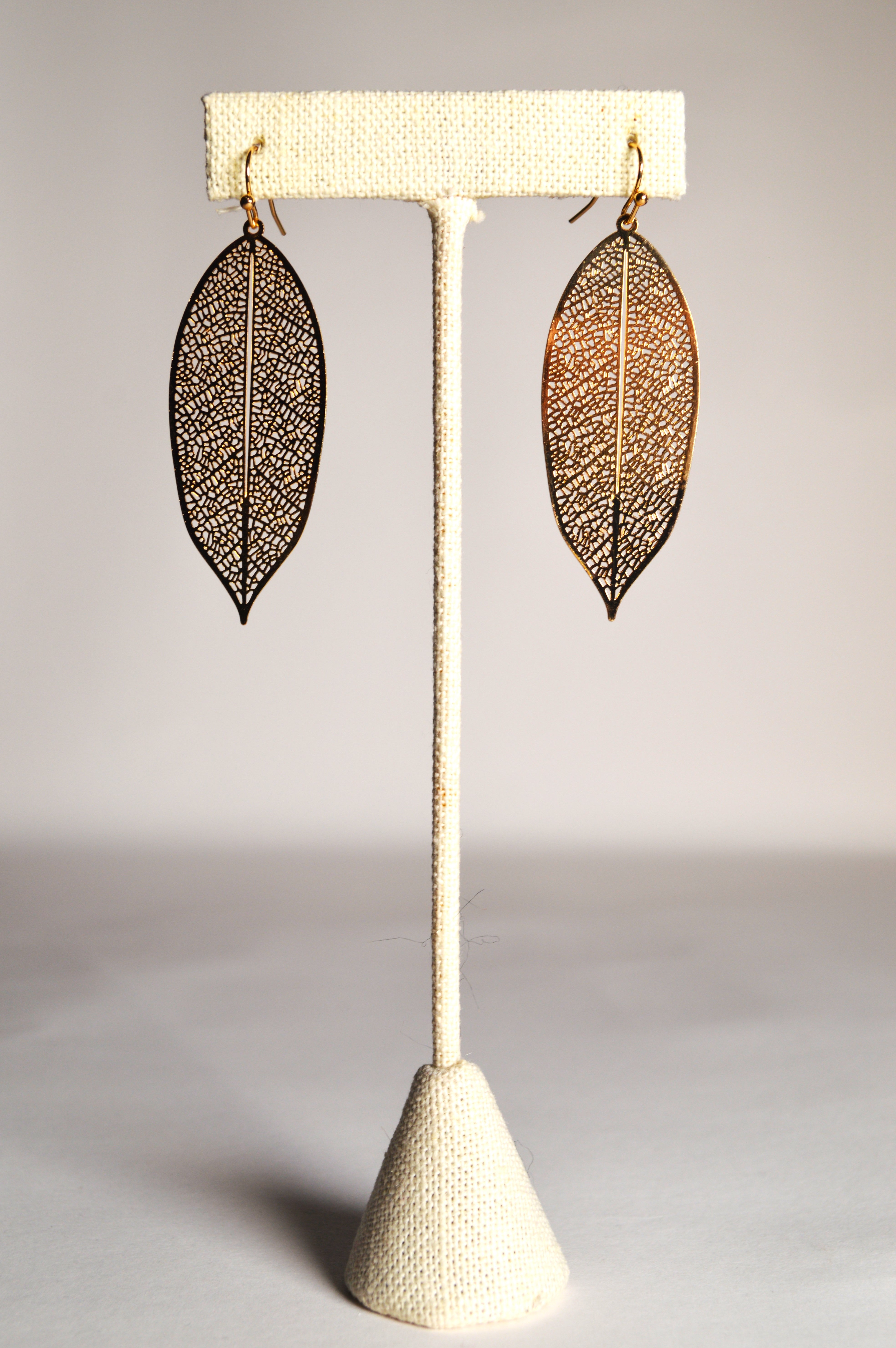 Gold Leaf Earring