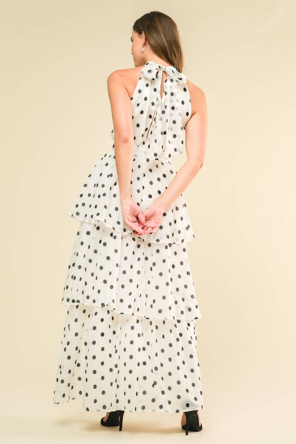3 Tier Polka Dot Dress