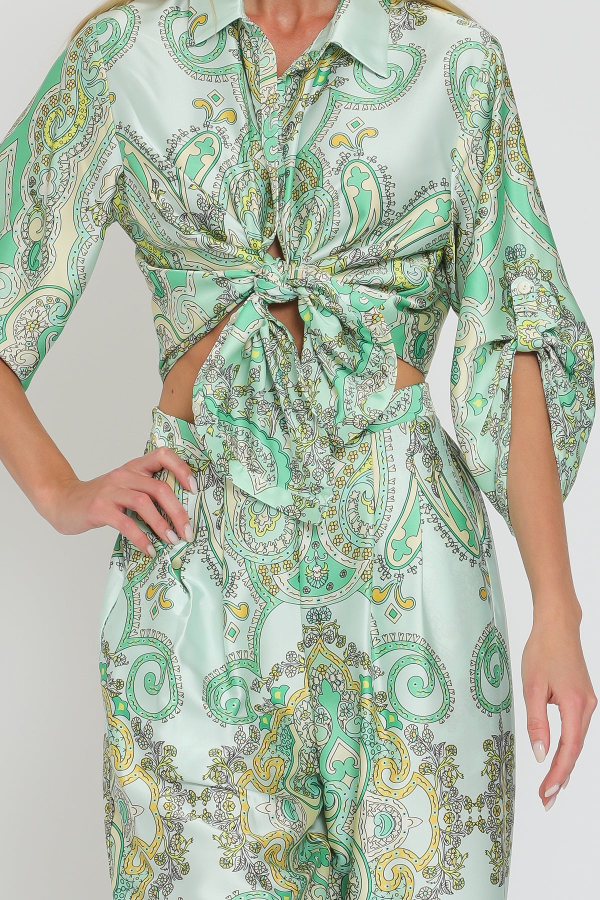 Floral Button Down