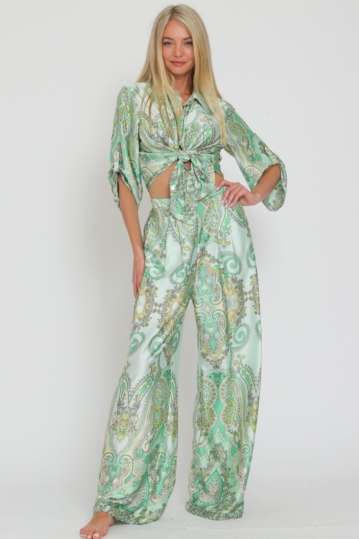Paisley Palazzo Pant