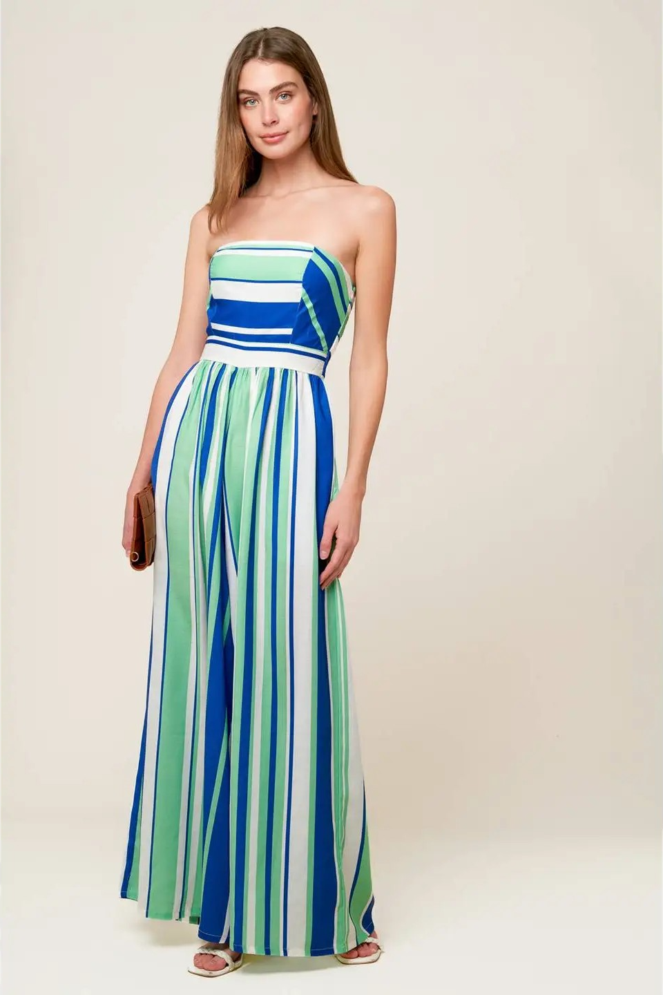 Striped Jumpsuit
