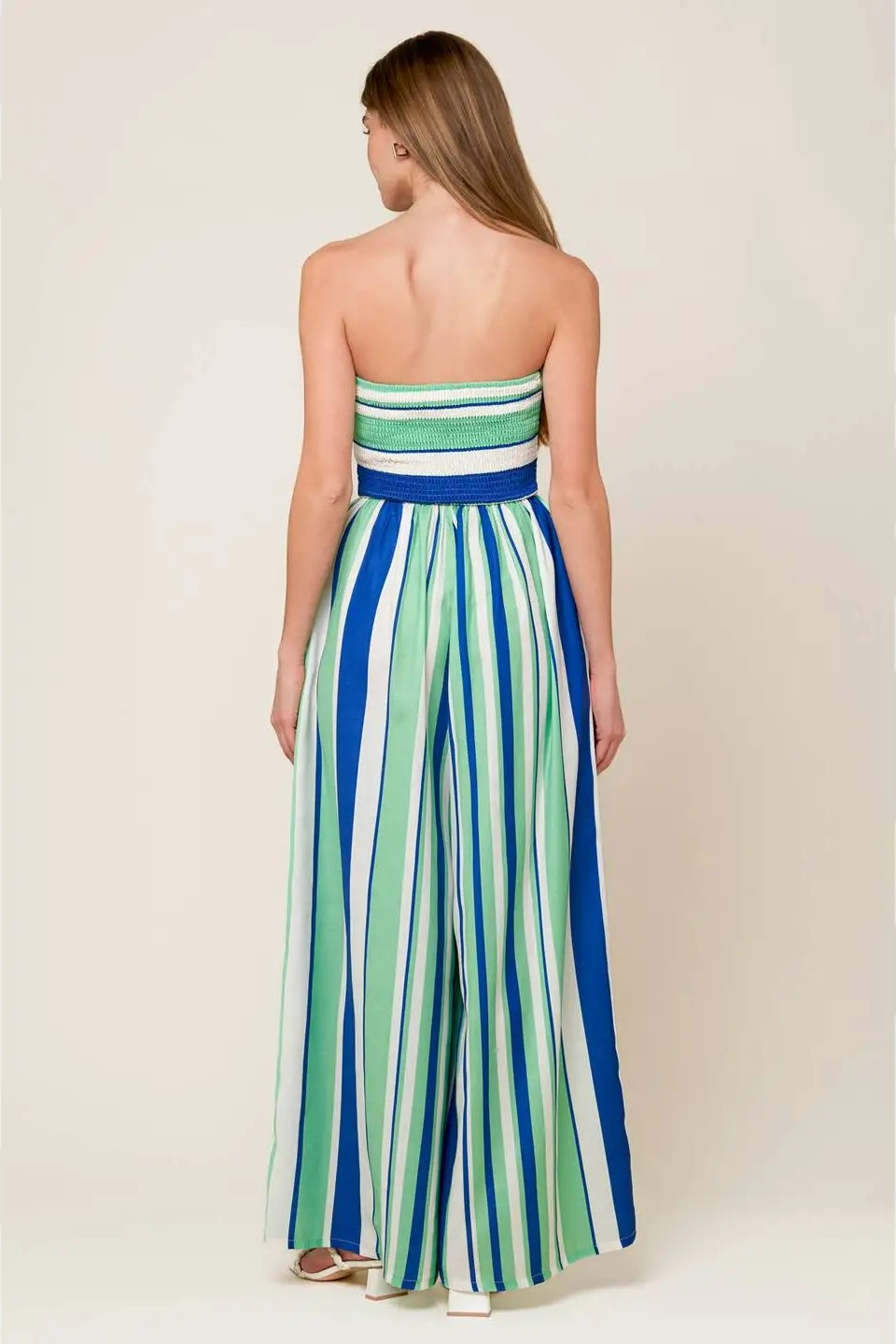 Striped Jumpsuit
