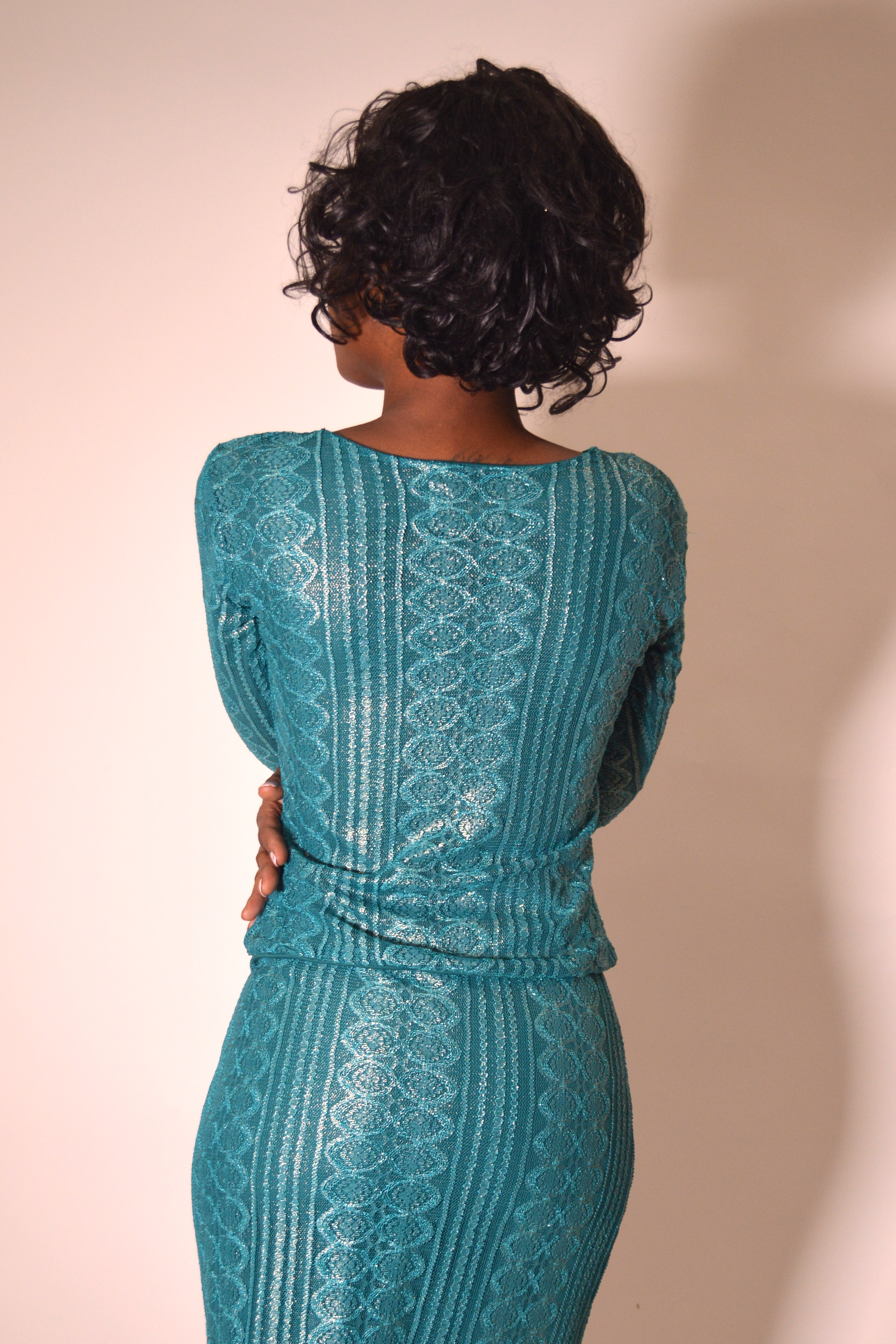Lace 3/4 Sleeve Shell