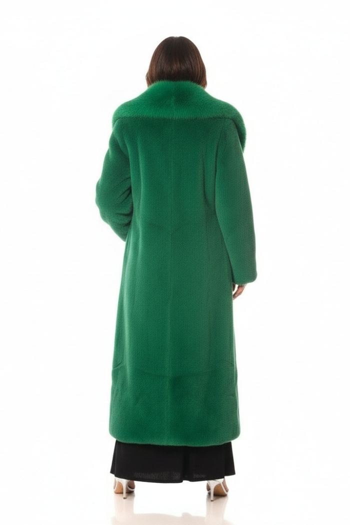 Full Length Faux Fur Jacket