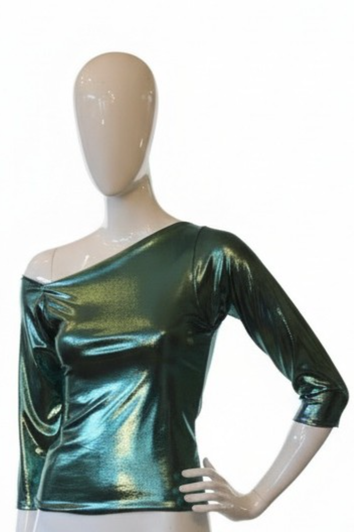 Asymmetrical Sleeved Top